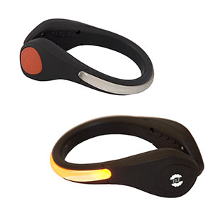 FL6986-SHOEVIZ LED SAFETY CLIP-Black/Orange