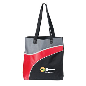 TO6558-C-VISION TOTE BAG-Red/Black (Clearance Minimum 130 Units)