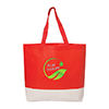 TO9399-HENNEPIN LAMINATED TOTE-Red (Clearance Minimum 130 Units)